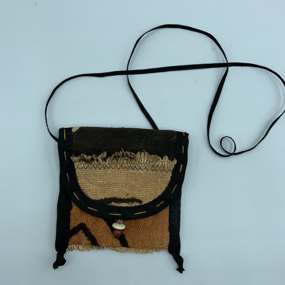 Small African Inspired Neck Pouch/Purse